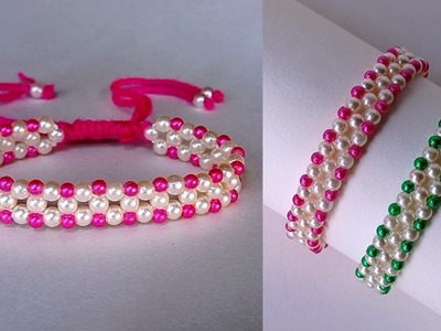 Diy Easy bracelet || How to make beads bracelet || friendship band. bracelet