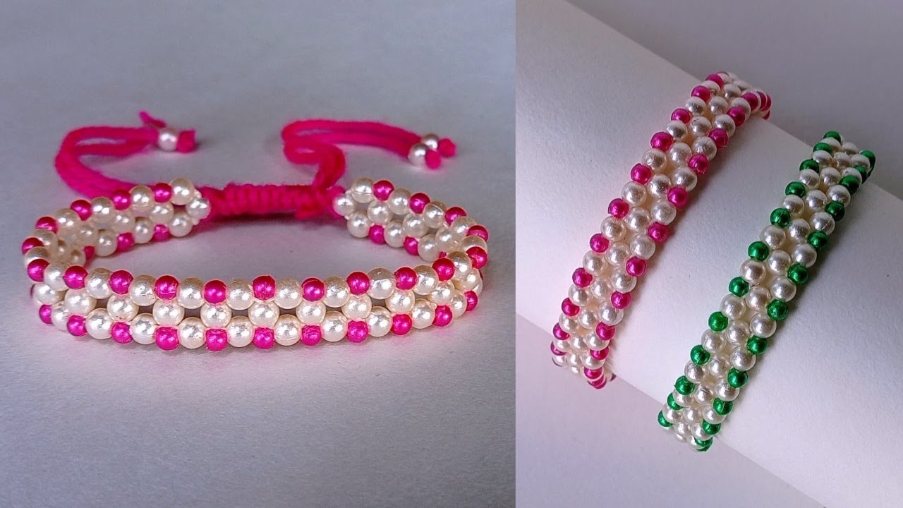 Diy Easy bracelet || How to make beads bracelet || friendship band. bracelet