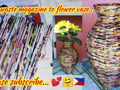 DIY | How to make flower vase | DIY#9