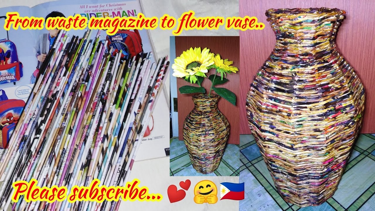 DIY | How to make flower vase | DIY#9