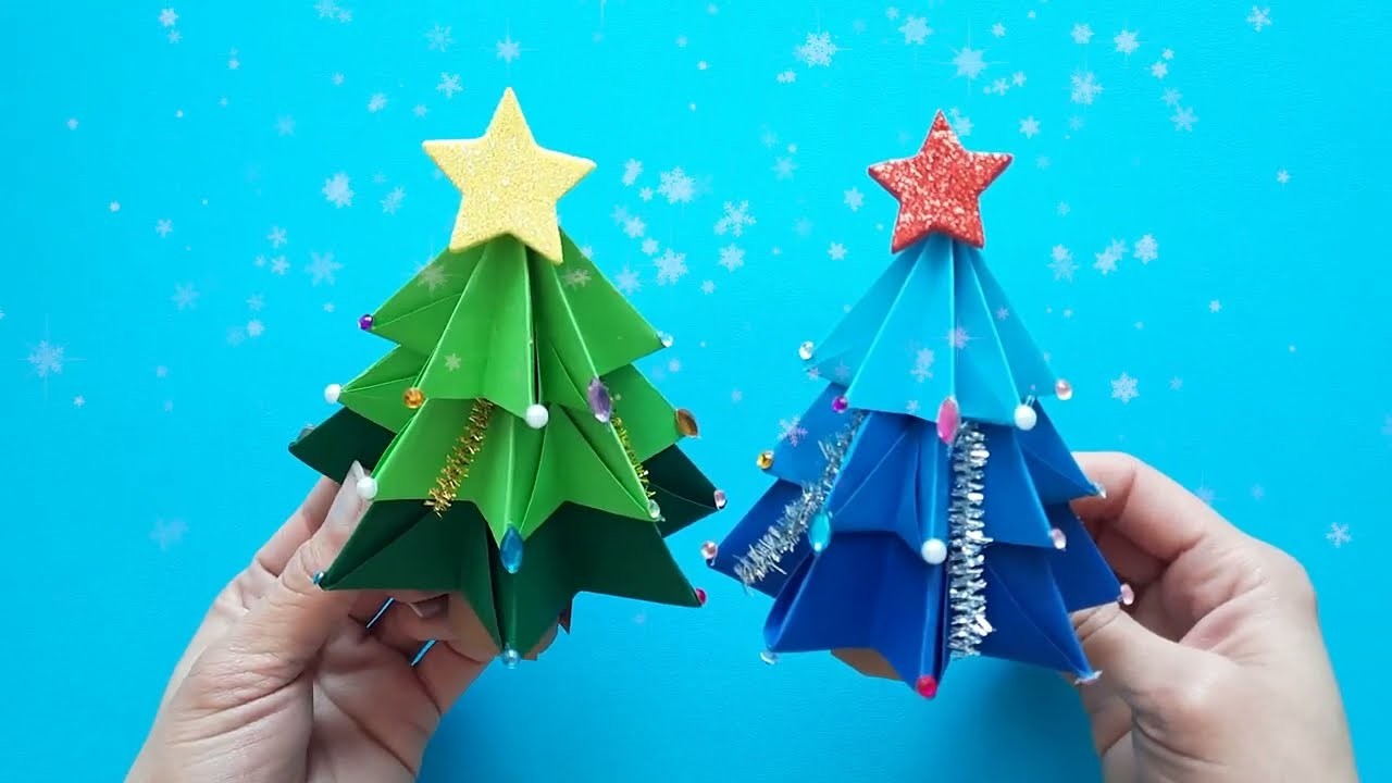 DIY paper christmas tree 2023 | Easy Paper Christmas Tree