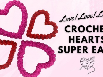 Easy Crochet Heart DIY ❤️ | How To Make Crochet Heart | Idea How To make Valentine's Day Ornament