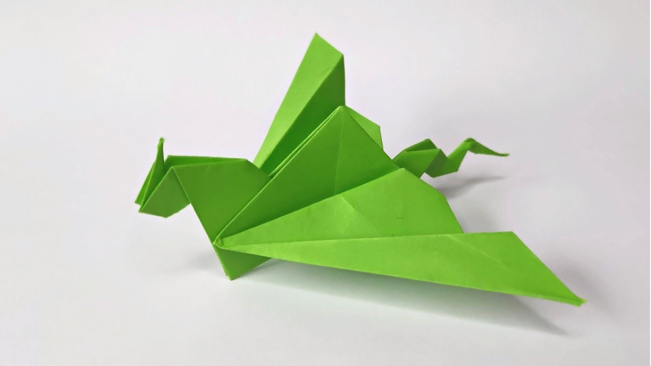 Easy origami DRAGON | How to make a paper easy dragon