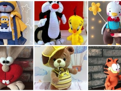 Great ????????❤ Absolutely wonderful models amigurimi, rabbit, cat, bear, toy knitting patterns