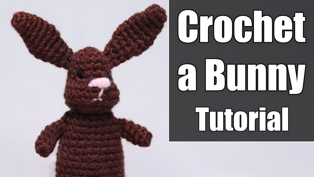 How to Crochet an Easter Bunny Tutorial | Quick and Easy Free Rabbit Pattern