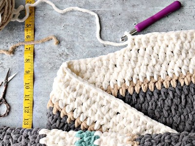 HOW TO CROCHET This Easy and Fast Blanket | Easy Crochet for beginners | Crochet Baby Blanket ????