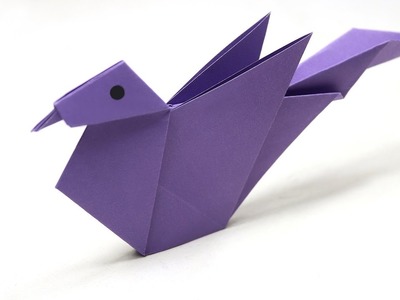 How to Make a Cute Origami Bird - Paper Bird Origami