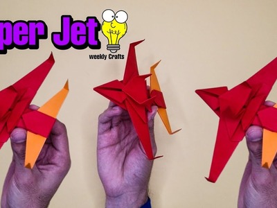 How To Make a Paper Airplane And Jet Plane - Toy Paper Jet - Jet Fighter
