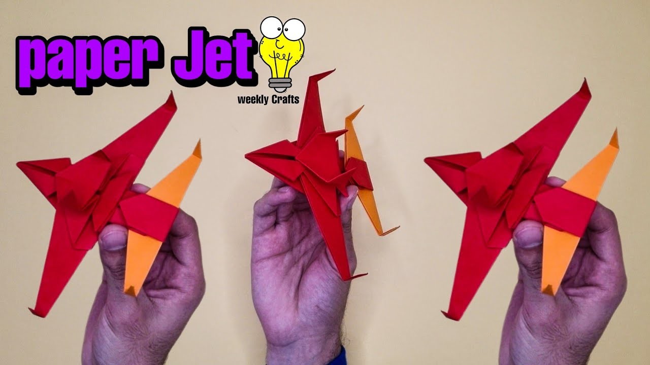 How To Make a Paper Airplane And Jet Plane - Toy Paper Jet - Jet Fighter