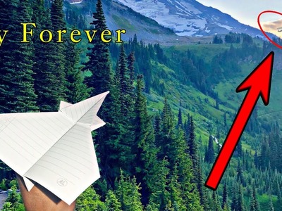 How to make a paper plane to fly forever - paper airplane fly forever || Cokay Craft