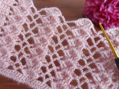 How to make an eye-catching, very beautiful,  stylish crochet knit? crochet dress, jacket pattern