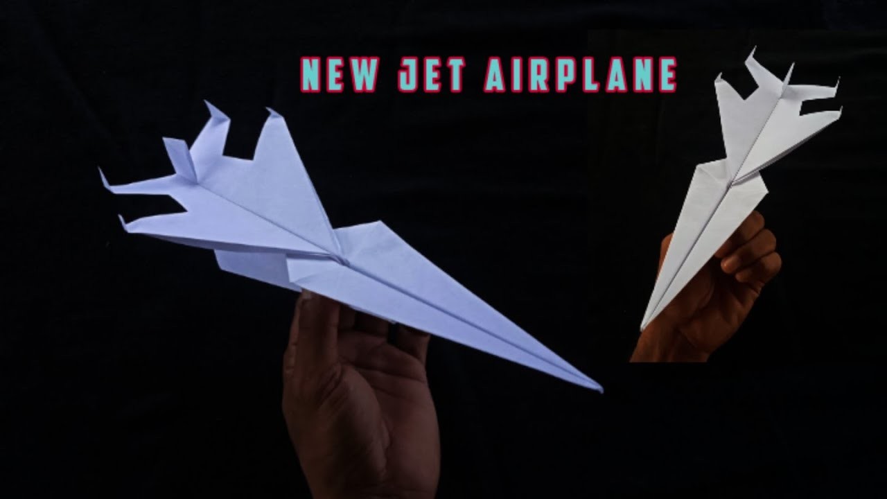 How to make paper airplane that flies straight step by step