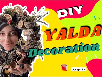 How to prepare walnut garland for "Yalda night" - Christmas DIY - Simple   training for beginners