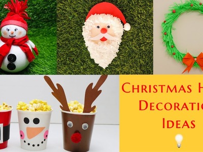 Last Minute Christmas Decoration Ideas| Christmas Crafts | Christmas Home Decorations