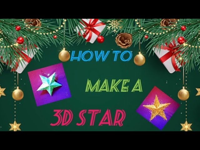 Last Minute Christmas DIY Star|2022