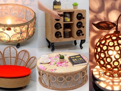 Let's Recycling Waste Material ! 8 Super Cool Ideas with Jute Rope