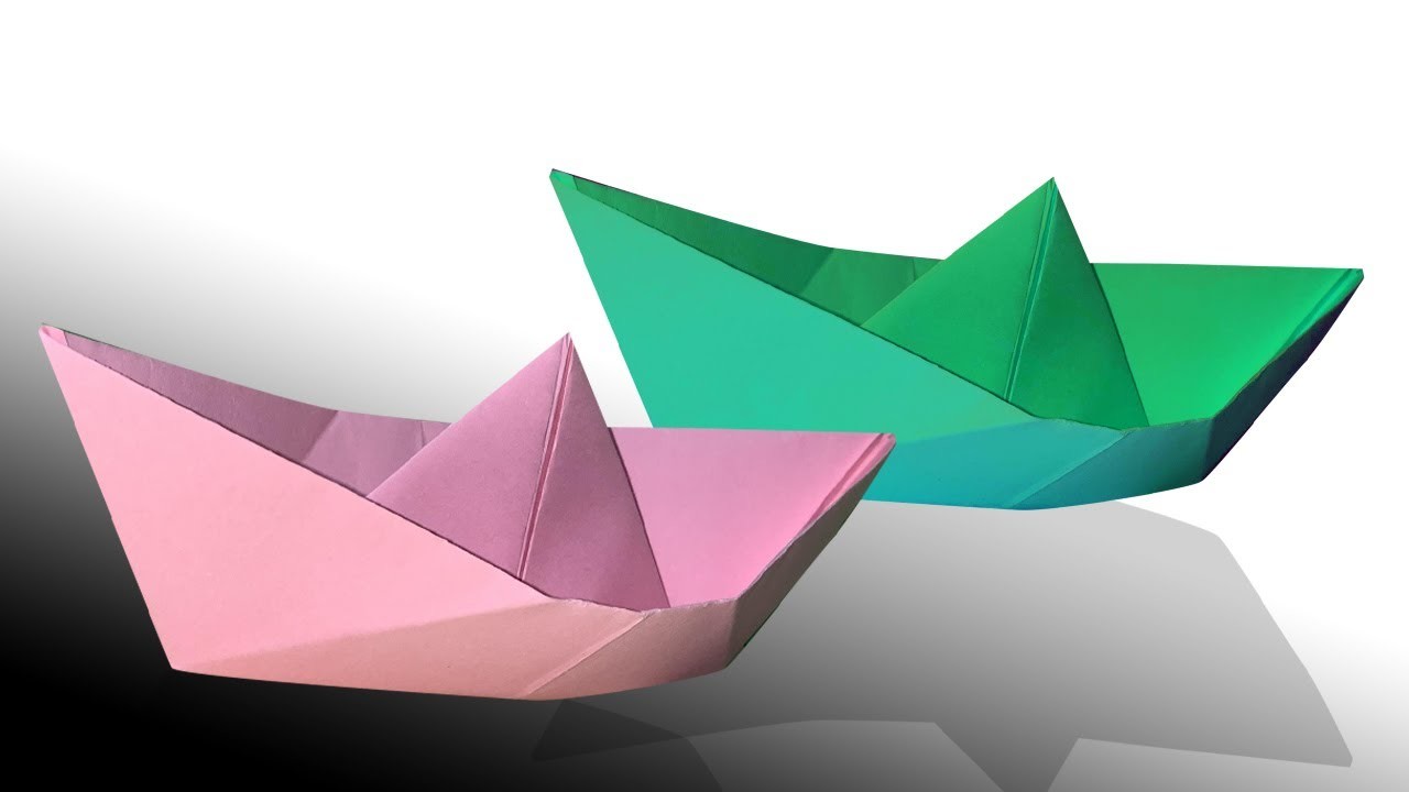 My Boat in Farm paper craft ideas to create . . Origami Step by step   #laksong