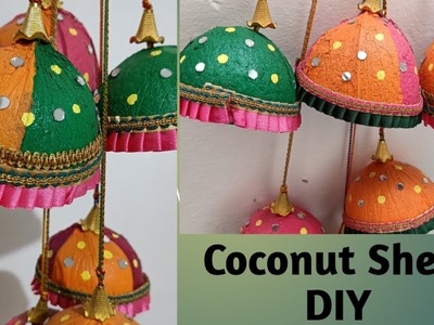 Quick and Easy Coconut Shell Decorations| Unique, Simple and easy DIY| Craft Queen Reena