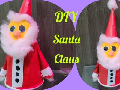 Santa Claus From Coffee Cup || How To Make  Santa Claus || Christmas Craft @bithikapatra