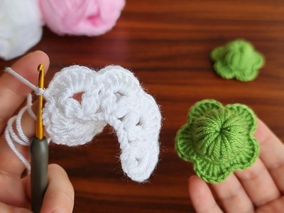 Wow!. ???? Hairband. Very Easy Crochet Tunisian. Knitting rose Hairband. Sell as many as you can weave