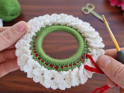 Wow !! Super easy, very useful crochet decoration ornament ✔ sell and give as a gift.