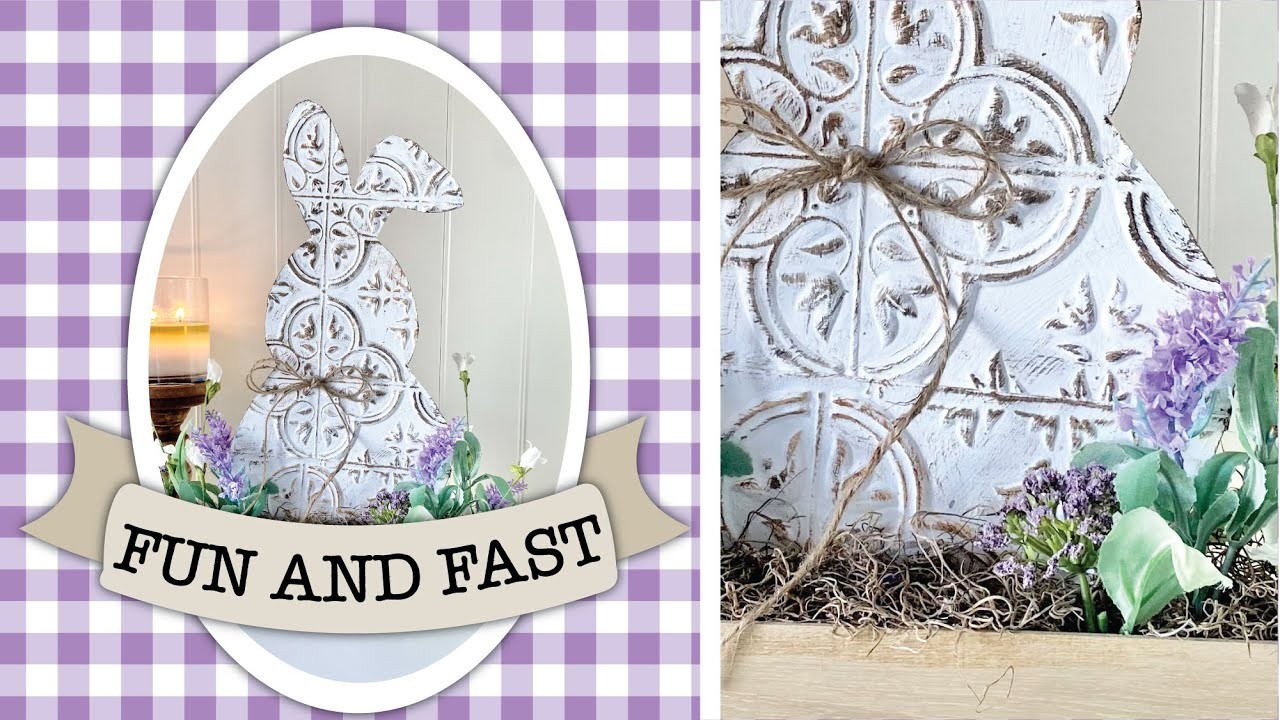 AMAZING Before & After Craft | Farmhouse Spring 2023 Dollar Tree DIY | Fun & Fast Ep1
