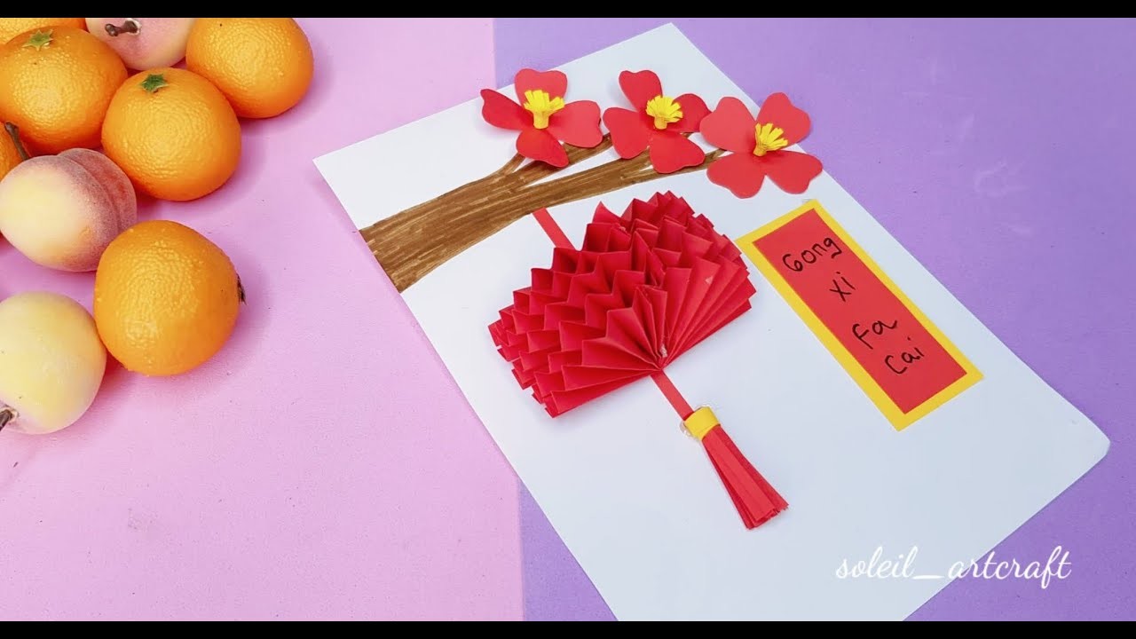 CHINESE NEW YEAR DECORATIONS 2023-GREETING CARD.CARA MEMBUAT HIASAN IMLEK KARTU UCAPAN.HIASAN IMLEK