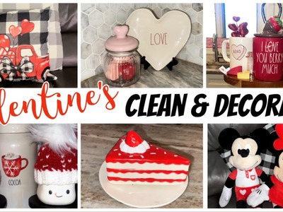 CLEAN & DECORATE | VALENTINES DAY DECOR | VALENTINES DAY 2023