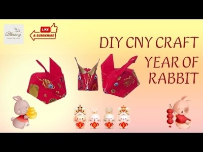 DIY Chinese New Year Craft. origami decoration