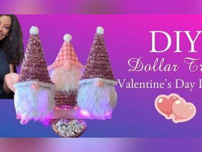 DIY Dollar Tree gnome candy display #craft #diy #dollartree