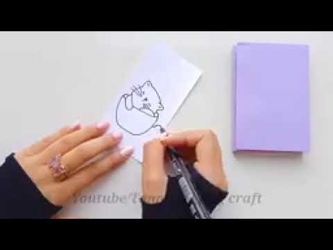 DIY homemade notebook|DIY notebook organizer|Back to school ????