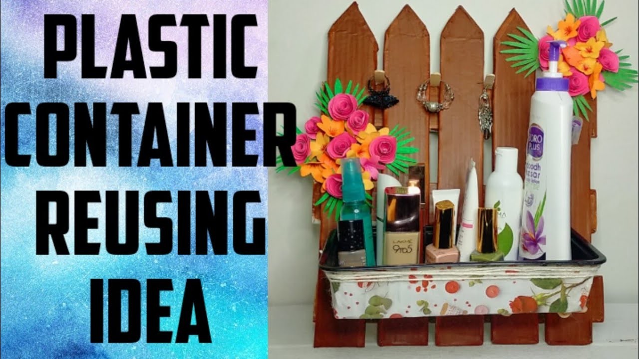 DIY : How to make Useful things from waste plastic container | Home decor from waste Material