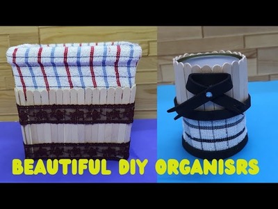 Diy organizer box easy #diy, #deskorganizer
