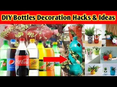 DIY Waste Bottles Decoration Hacks and Ideas | New Hacks And Ideas For Garden Decoration