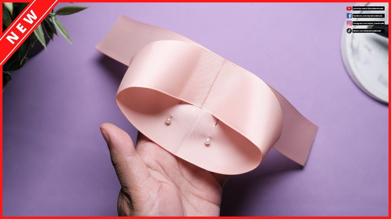 Easy DIY Ribbon Bow for Students: A Quick and Cute Accessory for Your School Supplies