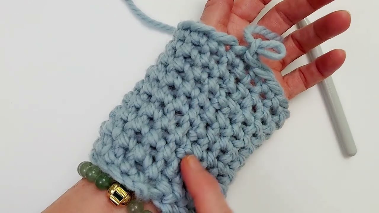 HOW TO CROCHET in the FRONT LOOP ONLY - LESSON 5 - For BEGINNERS - Single crochet VARIATION