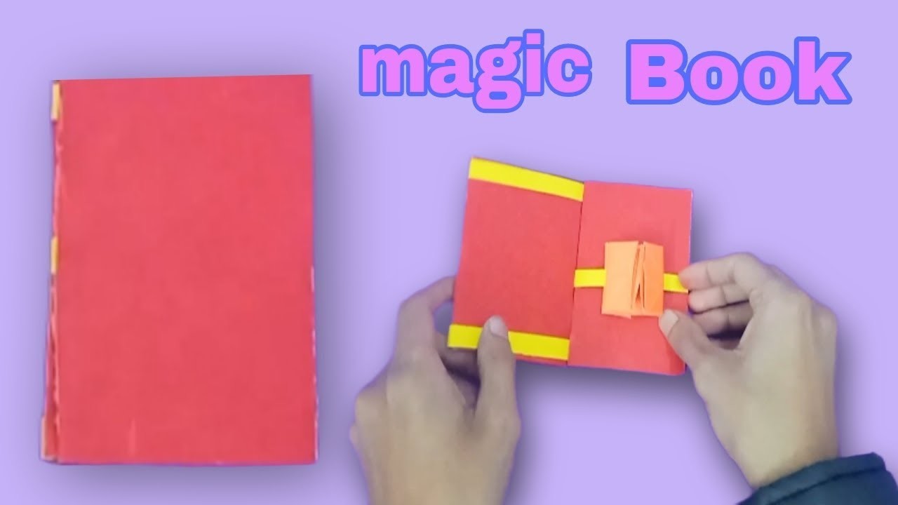 How to make a magic book