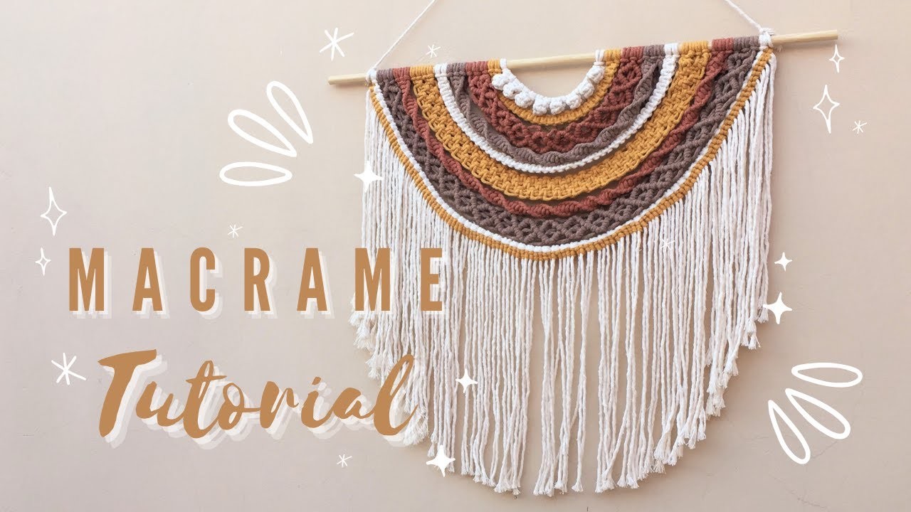 Macrame DIY | Wall Hanger Tutorial