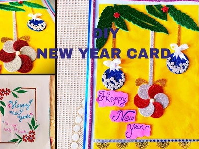 New year card making || easy diy greetings Card || Happy New year 2023