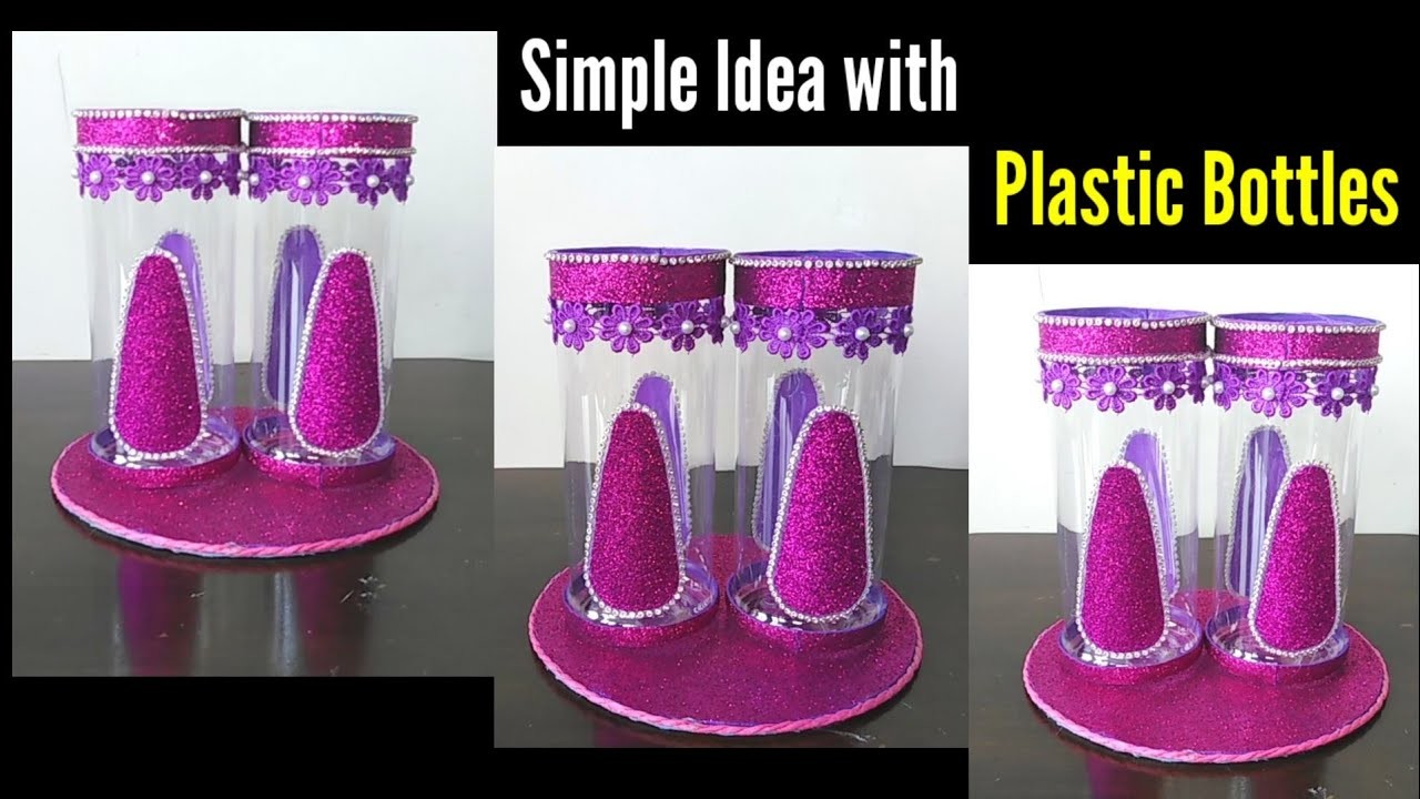 Plastic Bottle Crafts Idea I Best Out of Waste I Plastic Bottle Reuse Idea I DIY Organizer