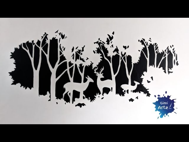 Silhouette wall art