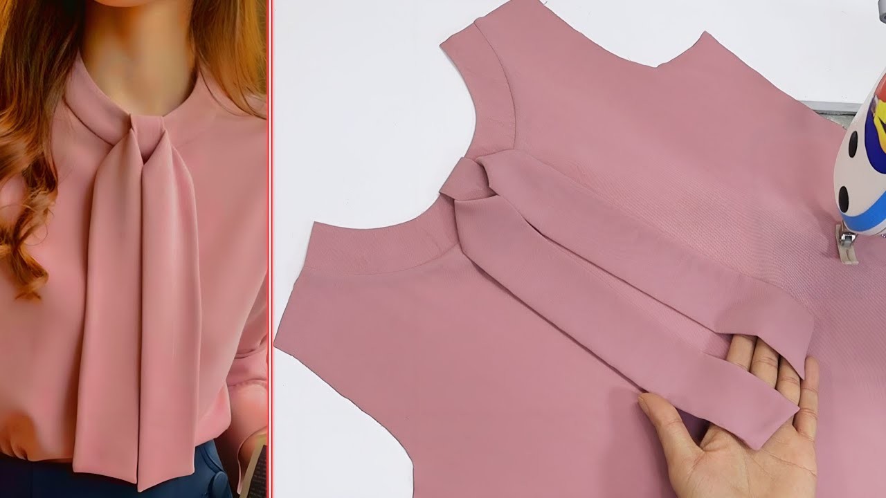 ???? The best to sewing tips and tricks for this women's collar are here ✅️ sewing for beginners