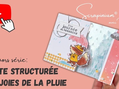 Tuto carte "Les joies de la pluie" Stampin’ Up!