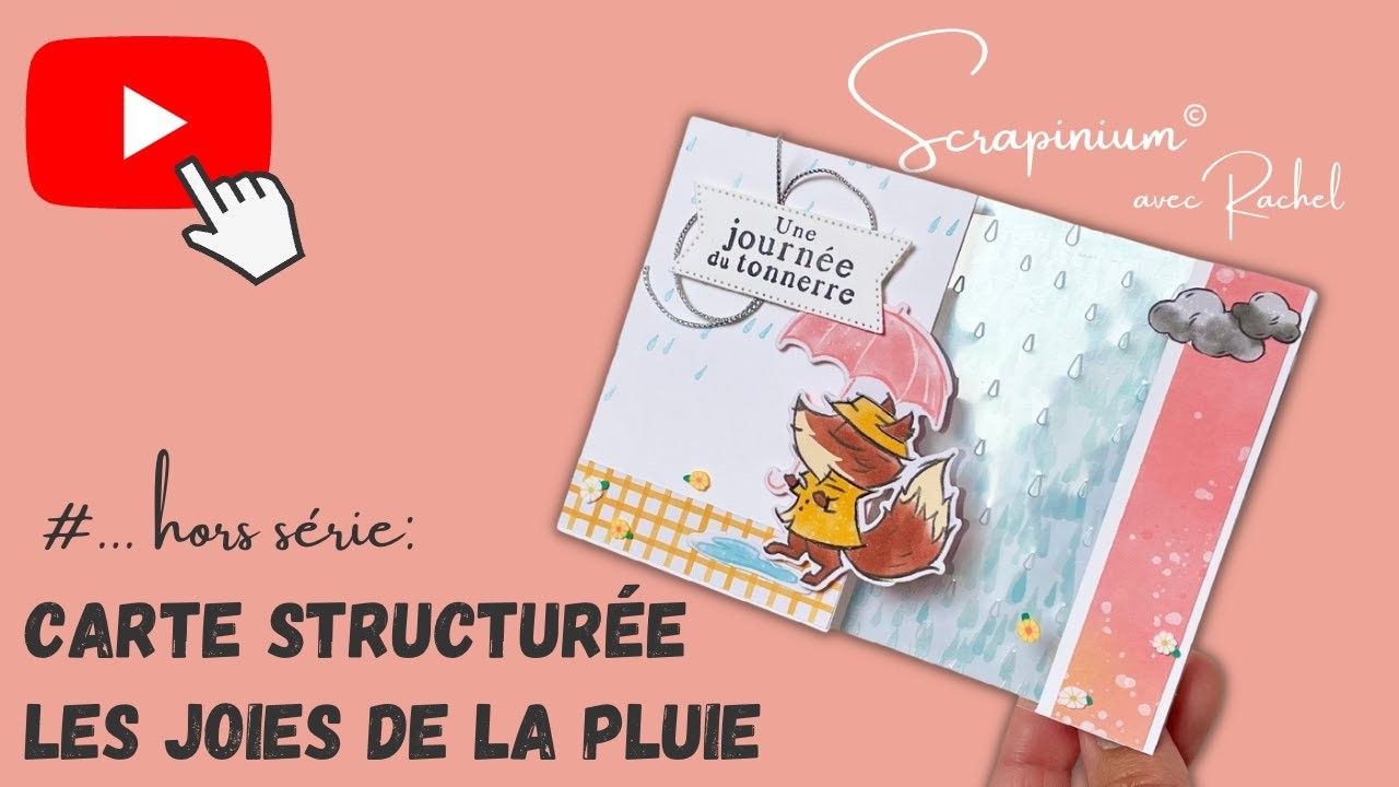 Tuto carte "Les joies de la pluie" Stampin’ Up!