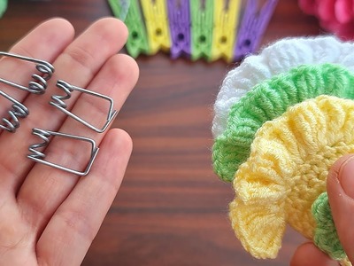 Wow!! They are so cute ???? Super easy, very useful crochet keychain , sell and give as a gift.