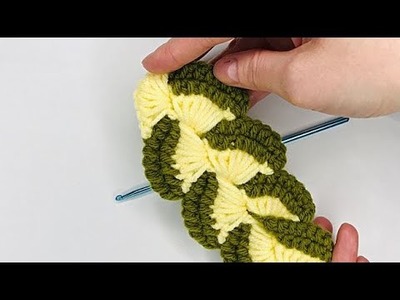 AMAZING ????????Super Easy Tunisian Crochet for Beginners