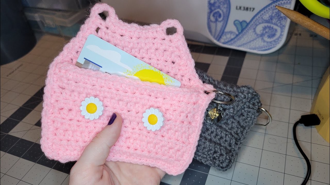 Card Holder. Wallet Crochet Tutorial