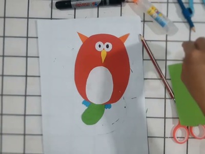 Cat Owl Collage | Paper Craft Ideas for Room Decoration | Easy tutorial