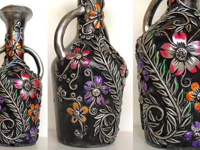 Convert Glass Bottle into Vase