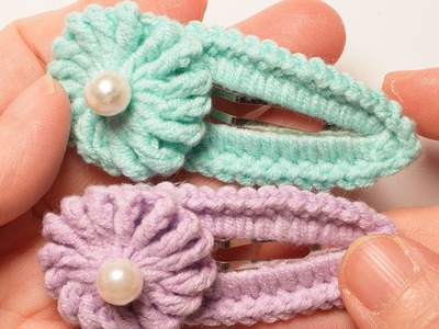 Crochet Hair Clip Episode 3 | Make Money Selling Crochet Item On Etsy Online Shop | Easy Crochet